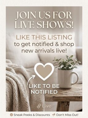 POSHMARK LIVE🔔~LIKE TO BE NOTIFIED 🔔